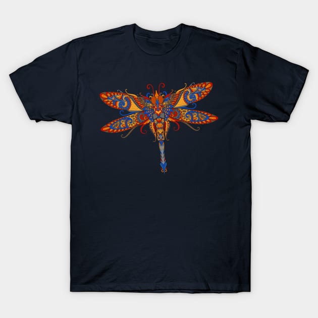 Gorgeous Dragonfly Art T-Shirt by AlondraHanley